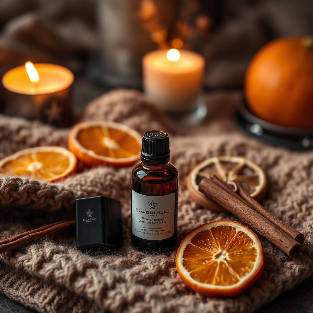 Útulná zimná scéna